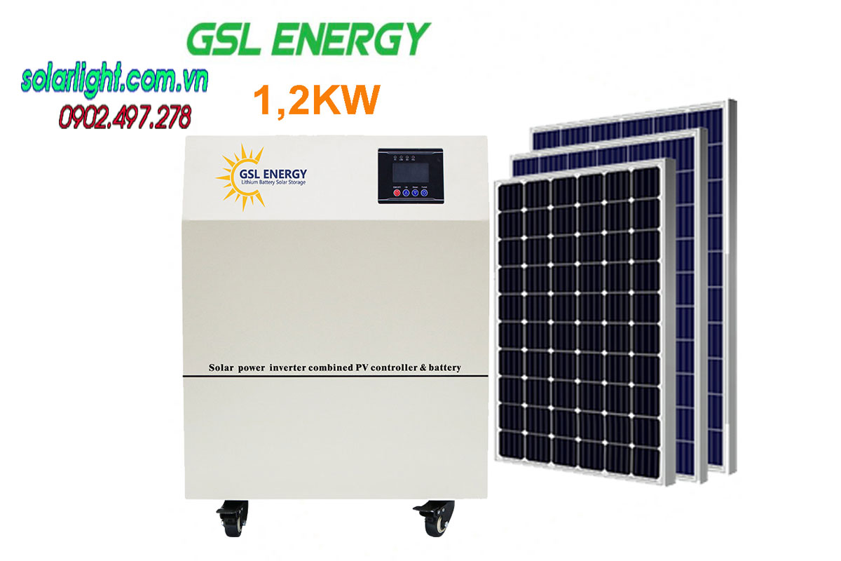 Máy phát điện năng lượng mặt trời GSL 1200w